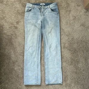 Size small Adika low rise blue jeans
